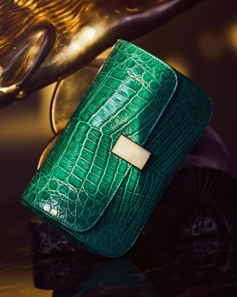 Cartera esmeralda de la campaña